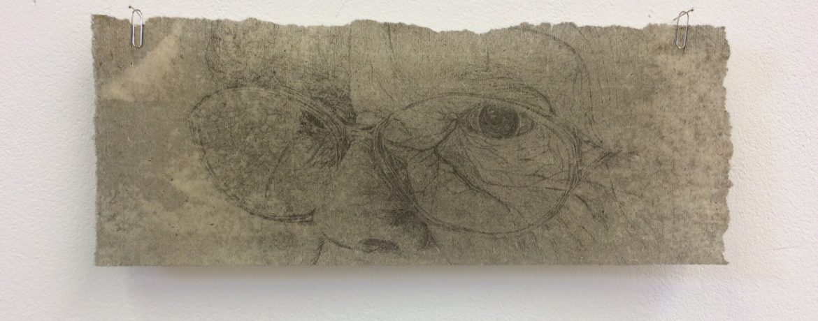 Untitled, 2017, Etching, Edition 1 of 2, 30x12cm